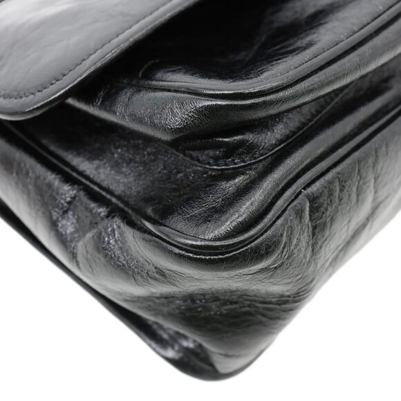 Yves Saint Laurent  Niki Medium Leather Shoulder Bag Black - Picture 8 of 13